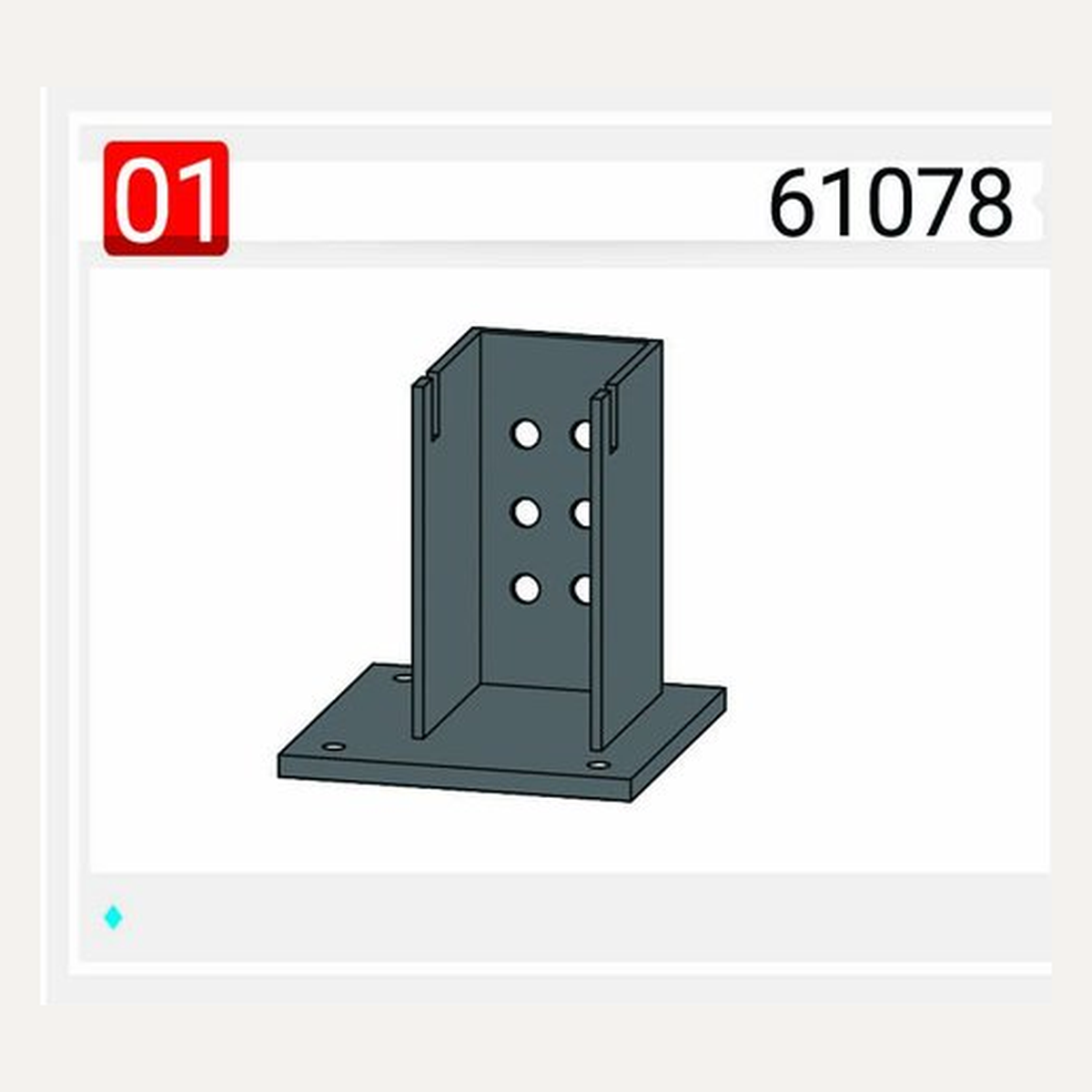 61078 — Querschnitt / Zeichnung
