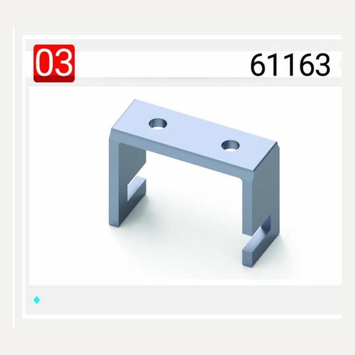 61163 — Querschnitt / Zeichnung