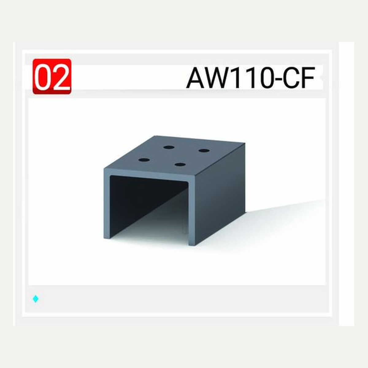 AW110-CF — Querschnitt / Zeichnung