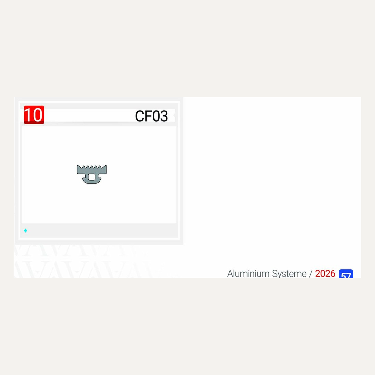 CF03 — Querschnitt / Zeichnung